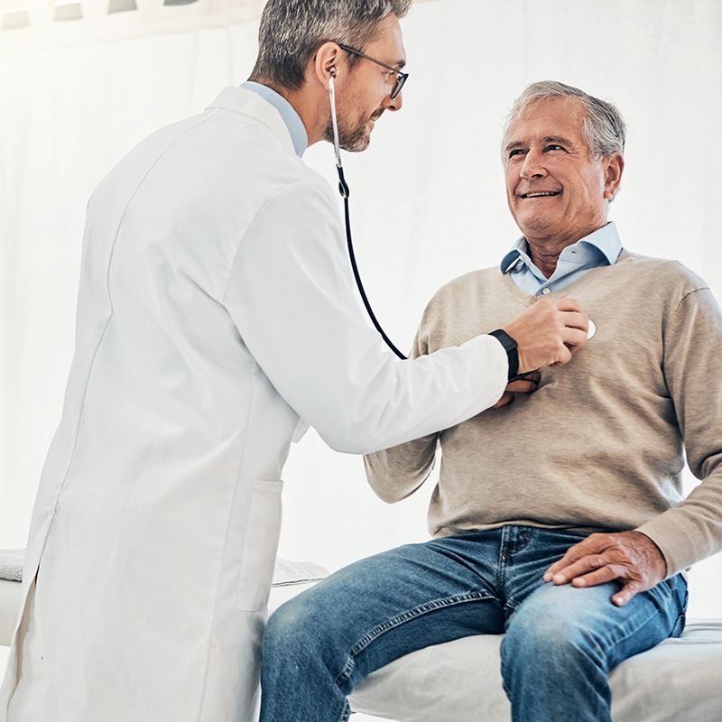 cardiology consultation in a medical center